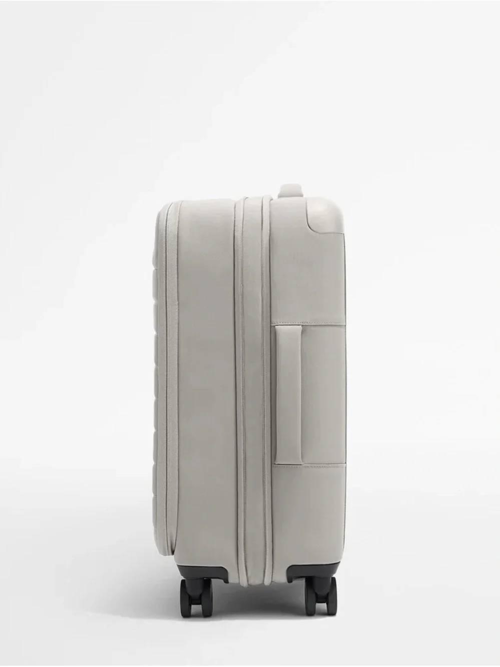 Away Light Gray Softside Bigger Carry-On Luggage Bag